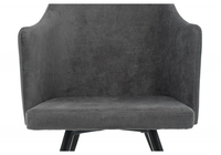 Стул Лаунер dark grey fabric